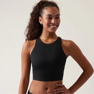 NWT! Athleta Black Conscious Crop Bikini Top D-DD - Multiple Sizes🩵